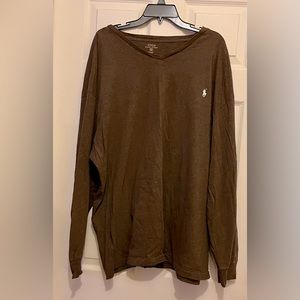 Mens used Polo Ralph Lauren long sleeve shirt